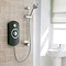 Mira - Orbis 9.8kw Thermostatic Electric Shower - Black - 1.1647.007 Profile Large Image