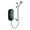 Mira - Orbis 9.8kw Thermostatic Electric Shower - Black - 1.1647.007 Large Image
