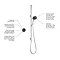 Mira Platinum Ceiling Fed Digital Shower - High Pressure - 1.1666.001 additional Large Image