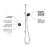 Mira Platinum Ceiling Fed Digital Shower - Pumped - 1.1666.002  additional Large Image