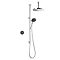 Mira Platinum Dual Ceiling Fed Digital Shower - High Pressure - 1.1796.001 Large Image