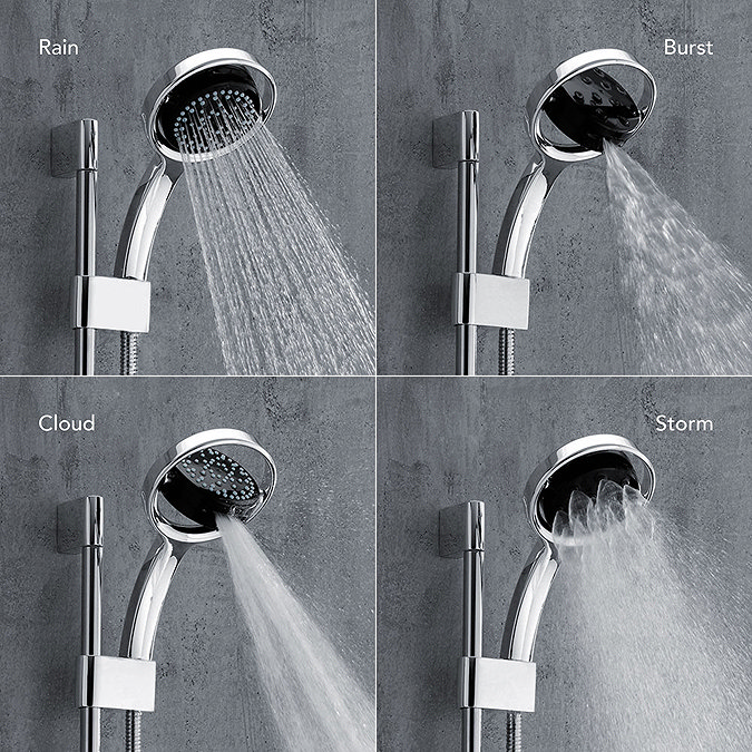 Mira Platinum Dual Ceiling Fed Digital Shower - Pumped - 1.1796.002 Profile Large Image