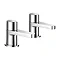 Mira Precision Bath Pillar Taps - 2.1817.003 Large Image