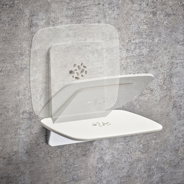 Mira Premium Shower Seat White Victorian Plumbing