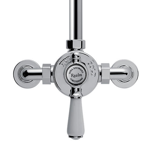 Mira - Realm ER Traditional Thermostatic Shower Mixer - Chrome - 1.1735.001  Standard Large Image