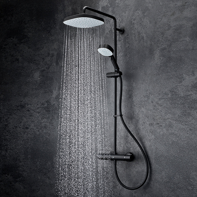 Mira Relate ERD Thermostatic Mixer Shower - Matt Black - 1.1836.467