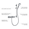 Mira Relate EV Thermostatic Shower Mixer - Chrome - 2.1878.001  Profile Large Image