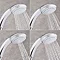 Mira Response Four Spray Showerhead - Chrome - 2.1605.106  Profile Large Image