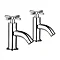 Mira Revive Basin Pillar Taps - 2.1819.002 Large Image