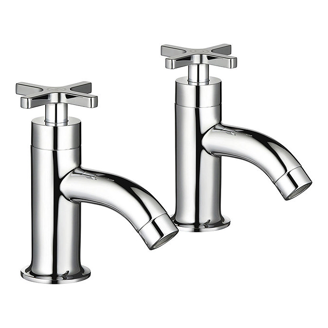 Mira Revive Bath Pillar Taps - 2.1819.003 Large Image