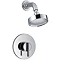 Mira - Silver BIR Thermostatic Shower Mixer - Chrome - 1.1628.003 Large Image