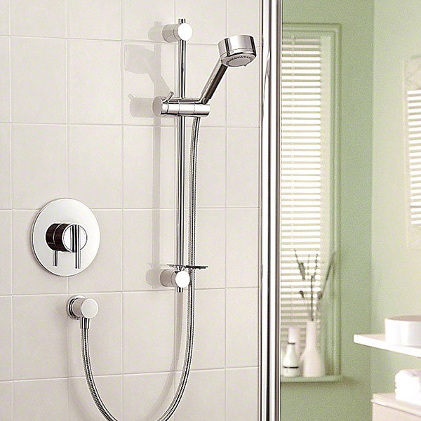Mira - Silver BIV Thermostatic Shower Mixer - Chrome - 1.1628.002 Standard Large Image