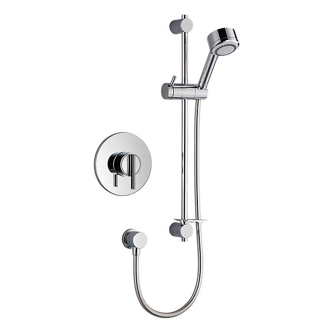 Mira - Silver BIV Thermostatic Shower Mixer - Chrome - 1.1628.002 Large Image