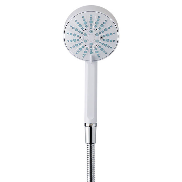 Mira Sport 9.8kw Thermostatic Electric Shower White & Chrome 1.1746.006 at Victorian