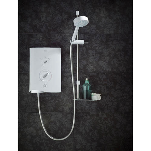 Mira - Sport Multi-fit 9.0kw Electric Shower - White & Chrome - 1.1746.009 Profile Large Image