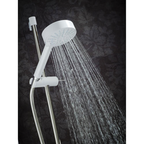 Mira - Sport Multi-fit 9.8kw Electric Shower - White & Chrome - 1.1746.010 Standard Large Image