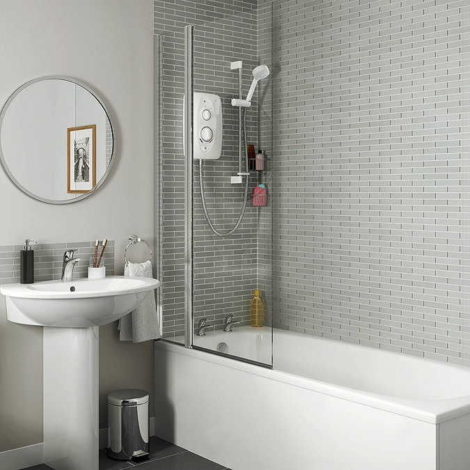 Mira Sprint Multi-Fit 10.8kW Electric Shower - White/Chrome - 1.1788.009  additional Large Image