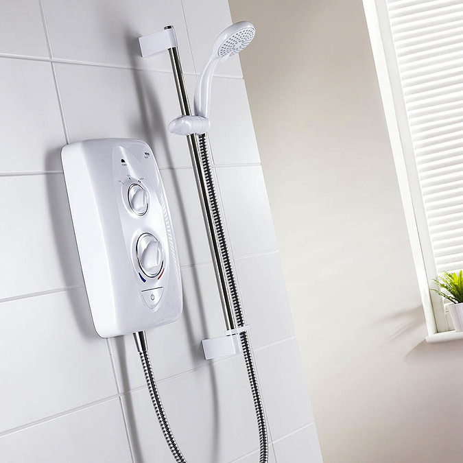 Mira Sprint Multi-Fit 8.5kW Electric Shower - White/Chrome - 1.1788.007  Standard Large Image