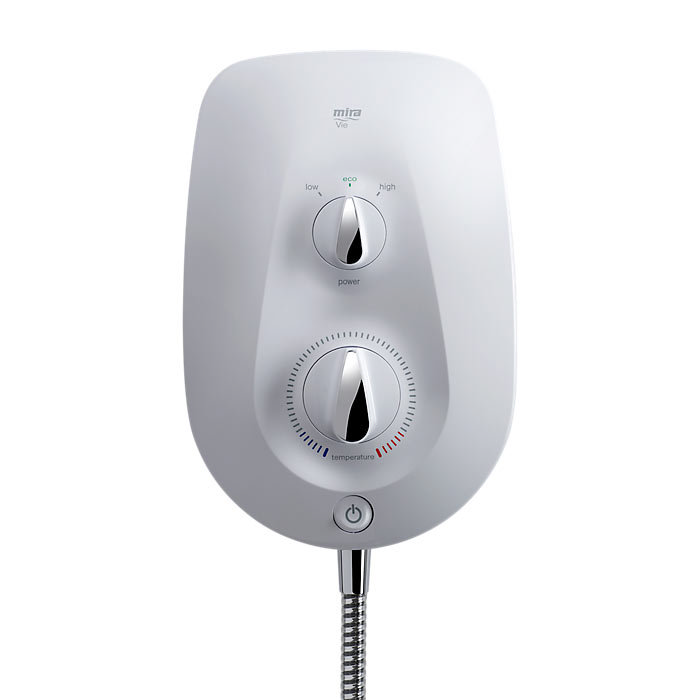 Mira Vie 9.5kW Electric Shower - White/Chrome - 1.1788.005 Profile Large Image