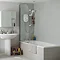 Mira Vie 9.5kW Electric Shower - White/Chrome - 1.1788.005 In Bathroom Large Image