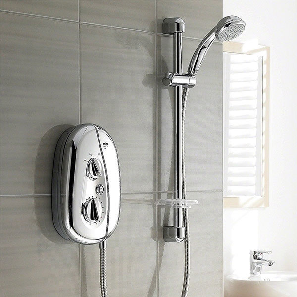 Mira Vie Electric Shower Chrome at Victorian Plumbing UK