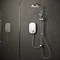Mira Vigour Dual Outlet Thermostatic Power Shower - 1.1532.426  Newest Large Image