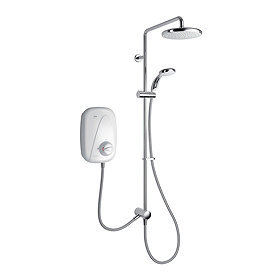 Mira Vigour Dual Outlet Thermostatic Power Shower - 1.1532.426 Large Image