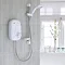 Mira - Vigour Manual Power Shower - White & Chrome - 1.1532.354 Profile Large Image