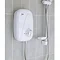 Mira - Vigour Manual Power Shower - White & Chrome - 1.1532.354 Feature Large Image