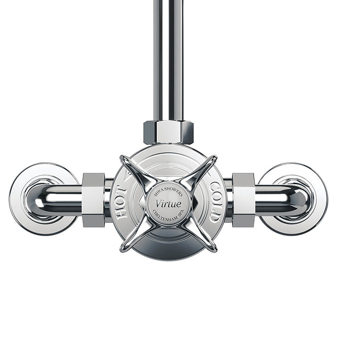 Mira Virtue ERD Traditional Thermostatic Shower Mixer - Chrome - 1.1927.001  Profile Large Image