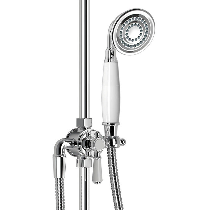 Mira Virtue ERD Traditional Thermostatic Shower Mixer - Chrome - 1.1927.001 Standard Large Image