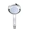 Mira - Vision BIV Ceiling Fed High Pressure Digital Thermostatic Shower Mixer - White & Chrome  Newe