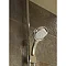 Mira - Vision BIV Ceiling Fed Pumped Digital Thermostatic Shower Mixer - White & Chrome Standard Lar