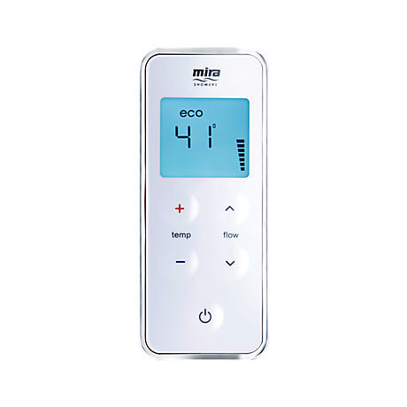 Mira - Vision BIV Ceiling Fed Pumped Digital Thermostatic Shower Mixer - White & Chrome additional