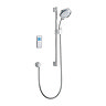 Mira - Vision BIV Rear Fed High Pressure Digital Thermostatic Shower Mixer - White & Chrome Large Im