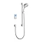 Mira - Vision BIV Rear Fed Pumped Digital Thermostatic Shower Mixer - White & Chrome Large Image