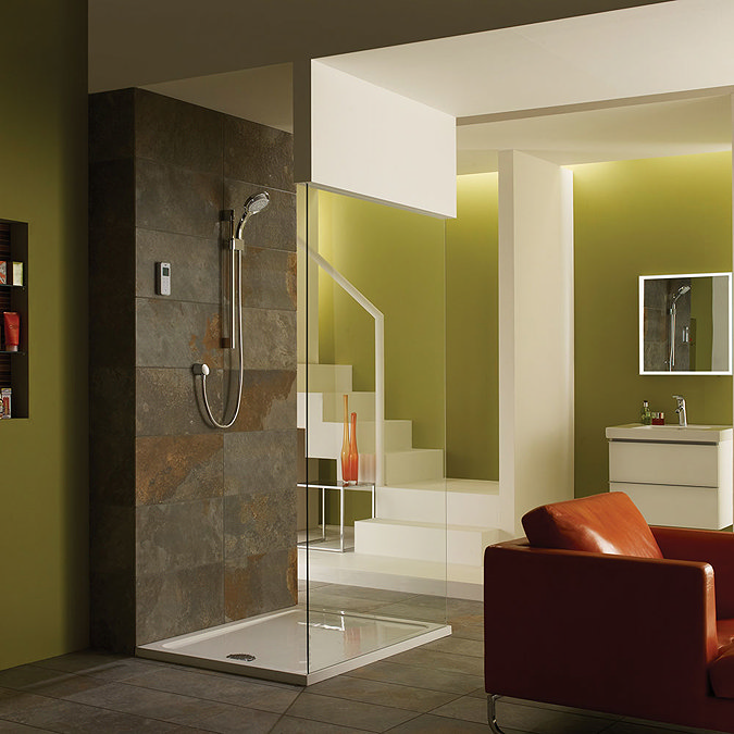 Mira Vision Dual Ceiling Fed Digital Shower - High Pressure - 1.1797.101 Newest Large Image