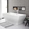 Mirage 1700 x 800mm Double Ended Freestanding Bath Large Image
