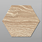 Missouri Hexagon Beige Wood Effect Tiles - 200 x 240mm