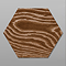 Missouri Hexagon Dark Oak Wood Effect Tiles - 200 x 240mm