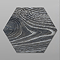 Missouri Hexagon Graphite Oak Wood Effect Tiles - 200 x 240mm