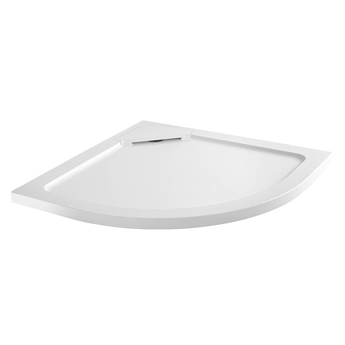 Moda Quadrant Hidden Waste Low Profile Shower Tray Large Image