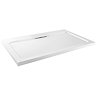 Moda Rectangle Hidden Waste Low Profile Shower Tray Large Image