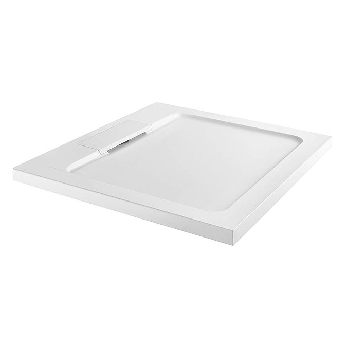 Moda Square Hidden Waste Low Profile Shower Tray Large Image