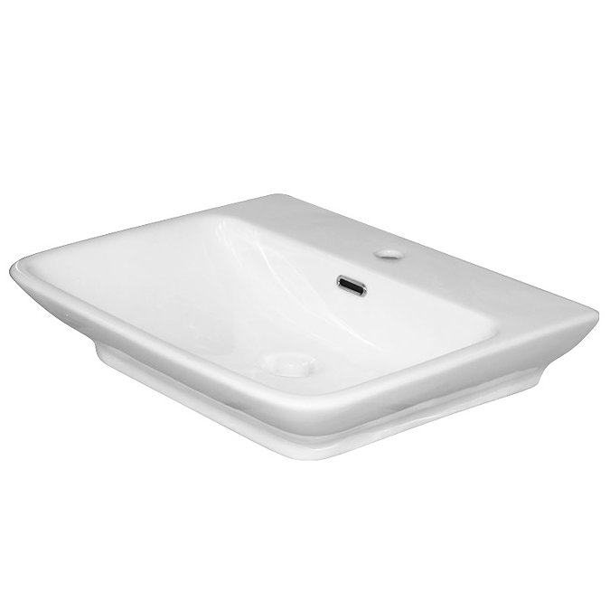 Moda Wall Hung Basin 1TH - 560 x 465mm Profile Large Image