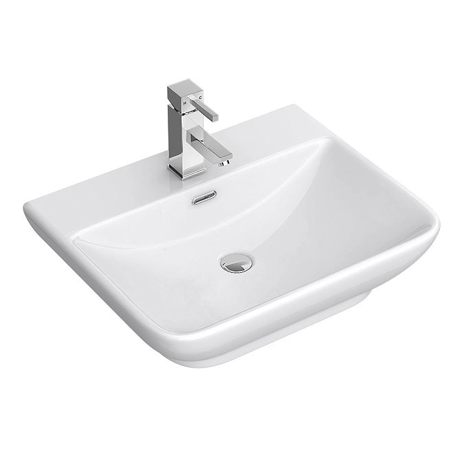 Moda Wall Hung Basin 1TH - 560 x 465mm Large Image