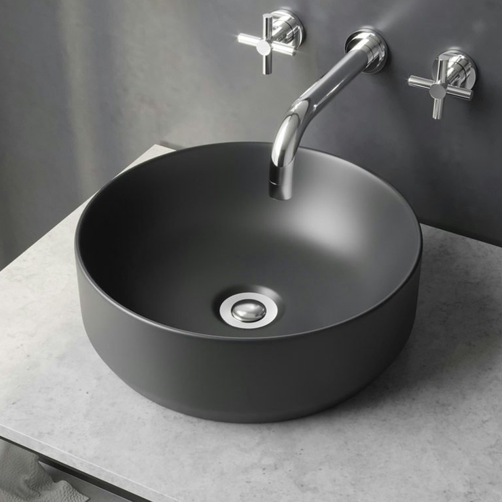 Mode Orion Dark Grey 355mm Countertop Basin