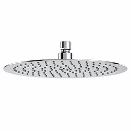 Mode Renzo 300mm Round Slim Stainless Steel Shower Head