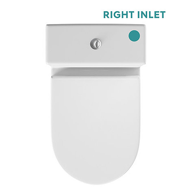 Mode Tate Close Coupled Toilet with Wrapover Soft Close Seat