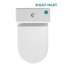 Mode Tate Close Coupled Toilet with Wrapover Soft Close Seat